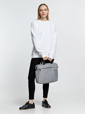 Сумка для ноутбука Oneworld, серая