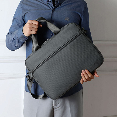 Сумка для ноутбука L214, темно-серая