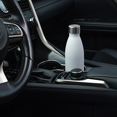 Термобутылка вакуумная герметичная Фреско (Fresco), черная