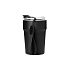 Термокружка вакуумная Монако (Monaco), черная - Фото 4