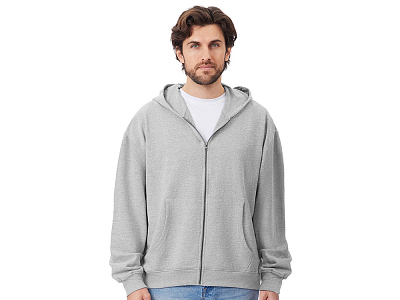 Толстовка оверсайз с капюшоном на молнии Monaco