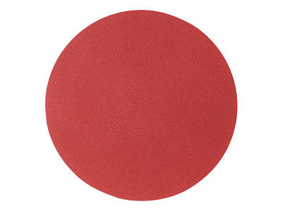 Патч Круг, nubuk (Красный)