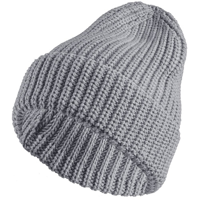 Шапка Nordkyn, светло-серый меланж (Серый меланж)