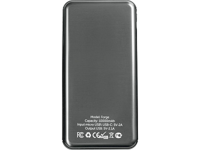 Внешний аккумулятор Forge v.2 , 10000 mAh
