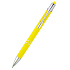 Ручка металлическая Ingrid софт-тач, жёлтая - Фото 2