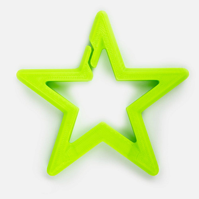 Брелок Impreso 3D-печать на заказ звезда