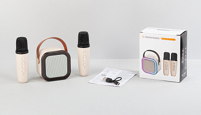 Караоке станция "Duet", бежевый