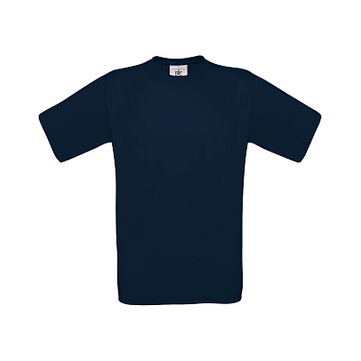 Футболка Exact 190, оранжевый (Тёмно-синий)