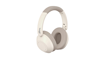 Наушники беспроводные Ritmix RH-475BTH, бежевый