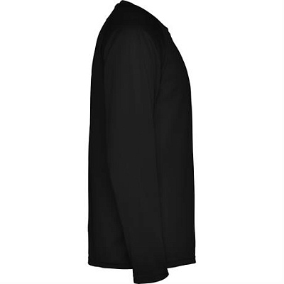 Спортивная футболка MONTECARLO L/S мужская, ЧЕРНЫЙ 2XL