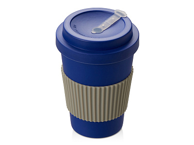 Термокружка из натуральных волокон Muffin (Тёмно-синий)