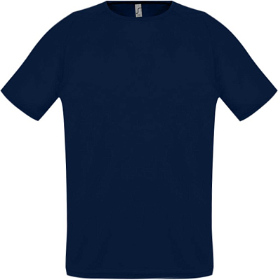Футболка унисекс Sporty 140, темно-синяя (Тёмно-синий)