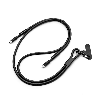 Кабель - ланьярд Линк 66 Вт, черный