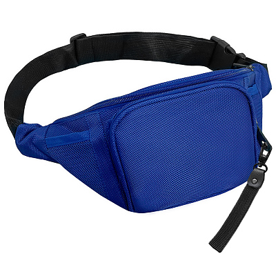 Поясная сумка SPLIT TO GO, Синий/Чёрный (Синий/черный)