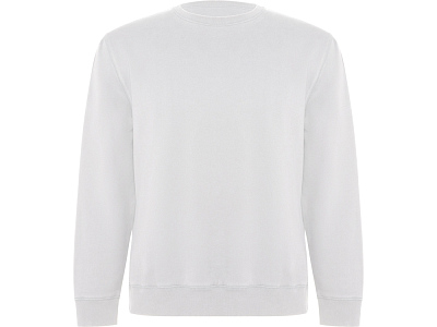 Свитшот из органического хлопка Batian, унисекс (Белый)