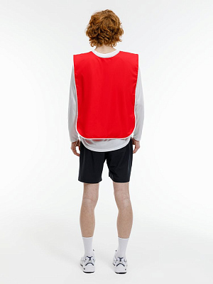 Манишка Member, красная с белым