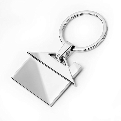 Брелок SILV MAISON; 4,8 x 4,5 x 0,4 см; металл (Серебристый)