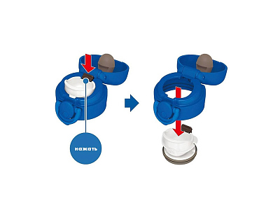 Термос JNR-603, 600 мл