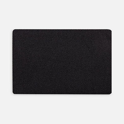 Наклейка тканевая Lunga, L, черная (Чёрный)