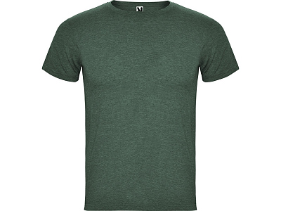 Футболка Fox мужская (Зеленый бутылочный меланж)