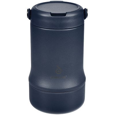 Термос для еды Tabenodo, темно-синий (Тёмно-синий)