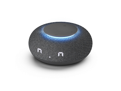 Умная колонка Капсула Мини с голосовым помощником Марусей (Тёмно-серый)