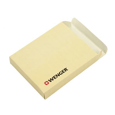 Визитница WENGER Street Hunter, коричневый, воловья кожа, 8х11х1 см