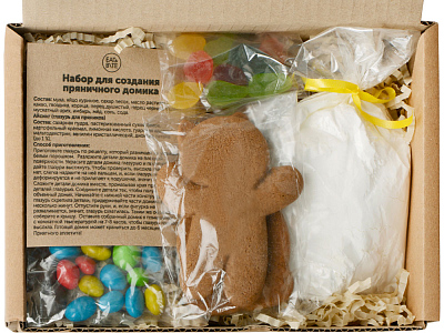 Набор для создания пряничного домика Gingery