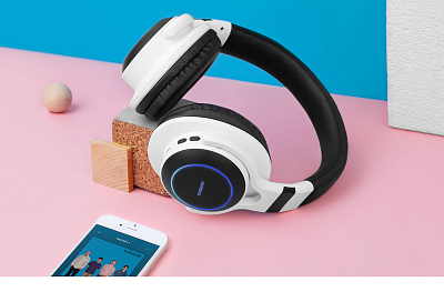 Наушники беспроводные Rombica MySound BH-15 White