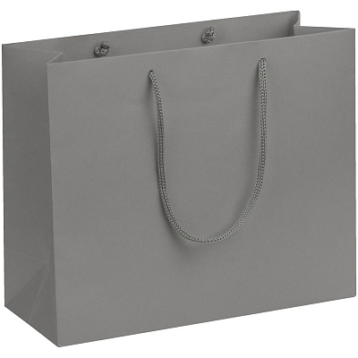 Пакет бумажный Porta S, горизонтальный  (Серый)