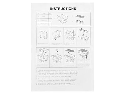 Портативный гриль-мангал Kamal