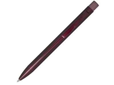 Ручка шариковая из переработанной латуни Beatriz (Красный бургунди)