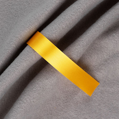 Лента сатиновая Satin 20 XXL, желтая, 210 см (Желтый)