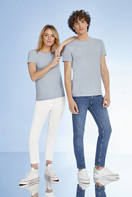 Футболка мужская Regent Fit 150, серый меланж