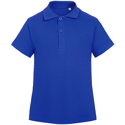 Рубашка поло детская Virma Kids, ярко-синяя (Синий)