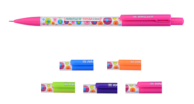 Механический карандаш Hauser Fiesta, пластик, 0,5мм (Разноцветный)