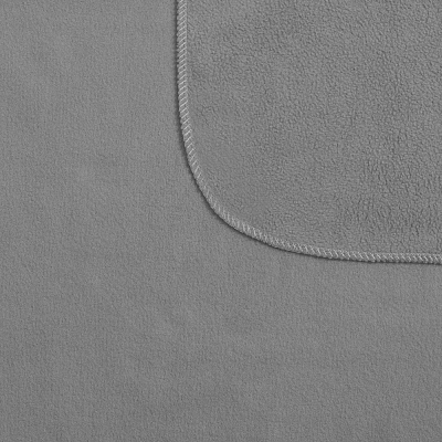 Флисовый плед Warm&Peace, серый