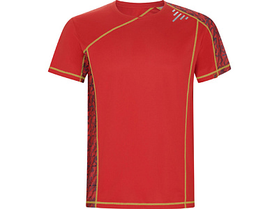 Спортивная футболка Sochi мужская (Принтованый красный)