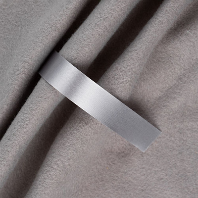 Лента сатиновая Satin 20 XXL, серая, 220 см (Серый)