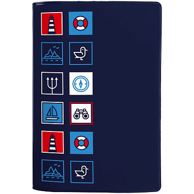 Обложка для паспорта Industry ver. 2 морская
