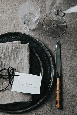 Набор плоских тарелок VINGA Nomimono, d20 см, 2 шт.