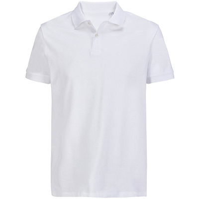 Рубашка поло унисекс Pacific, белая (Белый)