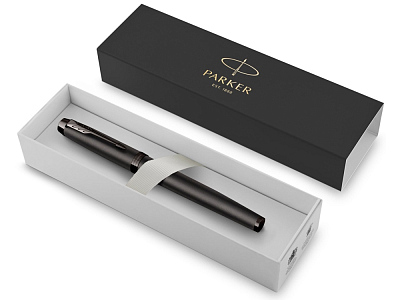 Ручка перьевая Parker IM Monochrome Black