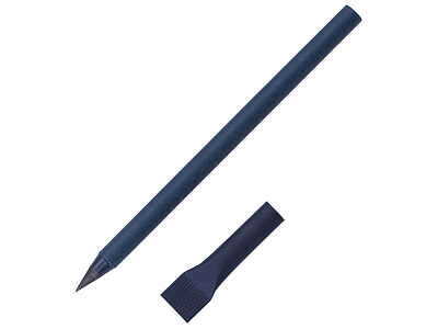 Вечный карандаш из переработанной бумаги Recycled pencil (Тёмно-синий)