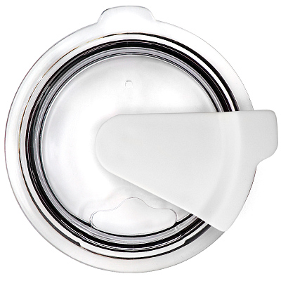 Кружка с крышкой Velvet Duo, софт-тач, красная/белая