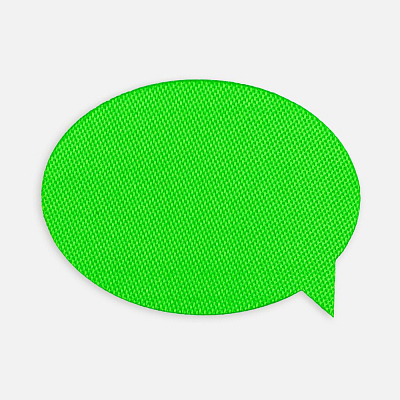 Наклейка тканевая Lunga Bubble, M  неон (Зеленый)