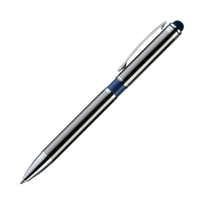 Шариковая ручка iP, синяя (Серый, синий)