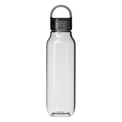 Бутылка для воды Импульс (Impulse), черная, под полную запечатку (Чёрный)
