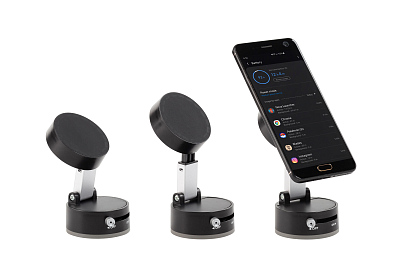 Магнитный держатель "Clix", черный