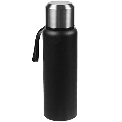 Термос с ситечком Hoffell, черный (Чёрный)